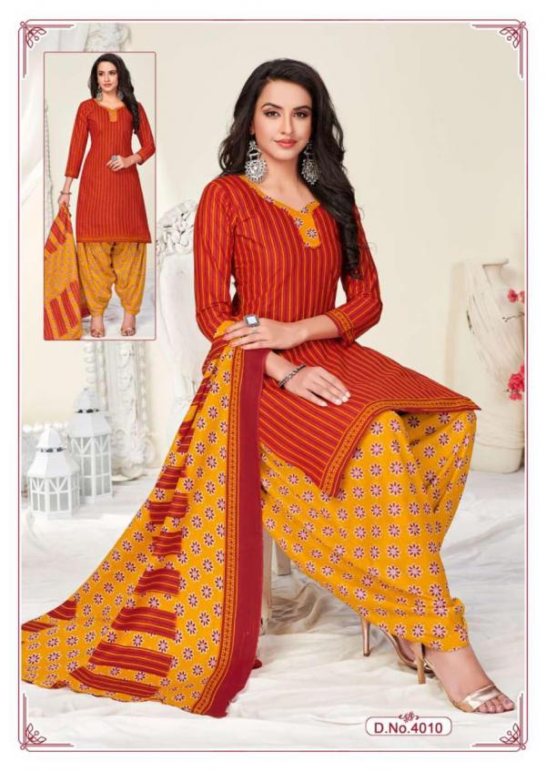 Laado Ruby Patiyala Vol-4 Beautiful Cotton Printed Dress Materials